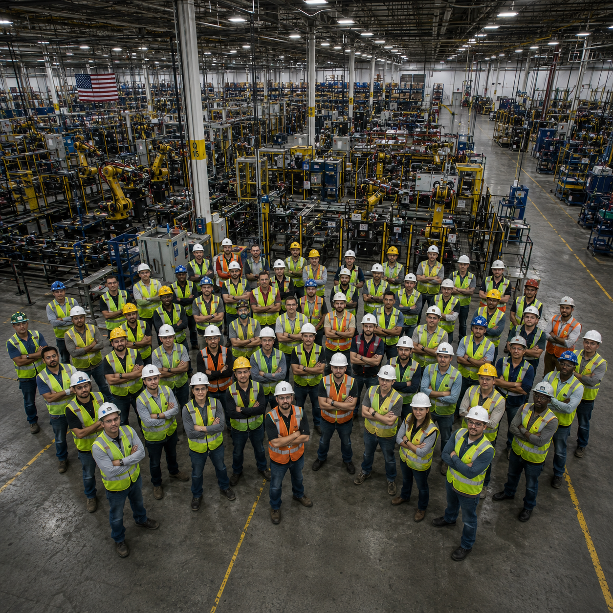 The PITCO Engineering team on a plant floor
